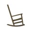 Merrick Lane Hillford Poly Resin Indoor/Outdoor Rocking Chair